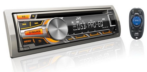 ضبط  و پخش ماشین، خودرو MP3  جی وی سی KD-R455U105235